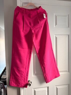 Old Navy Hot Pink Wide-Leg Pants